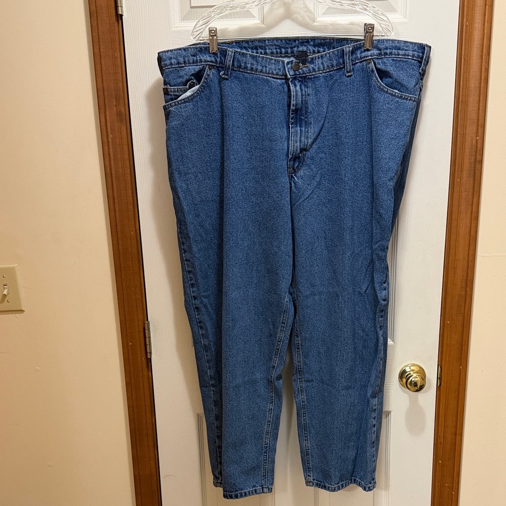 Classic Blue Relaxed Fit Jeans for Men